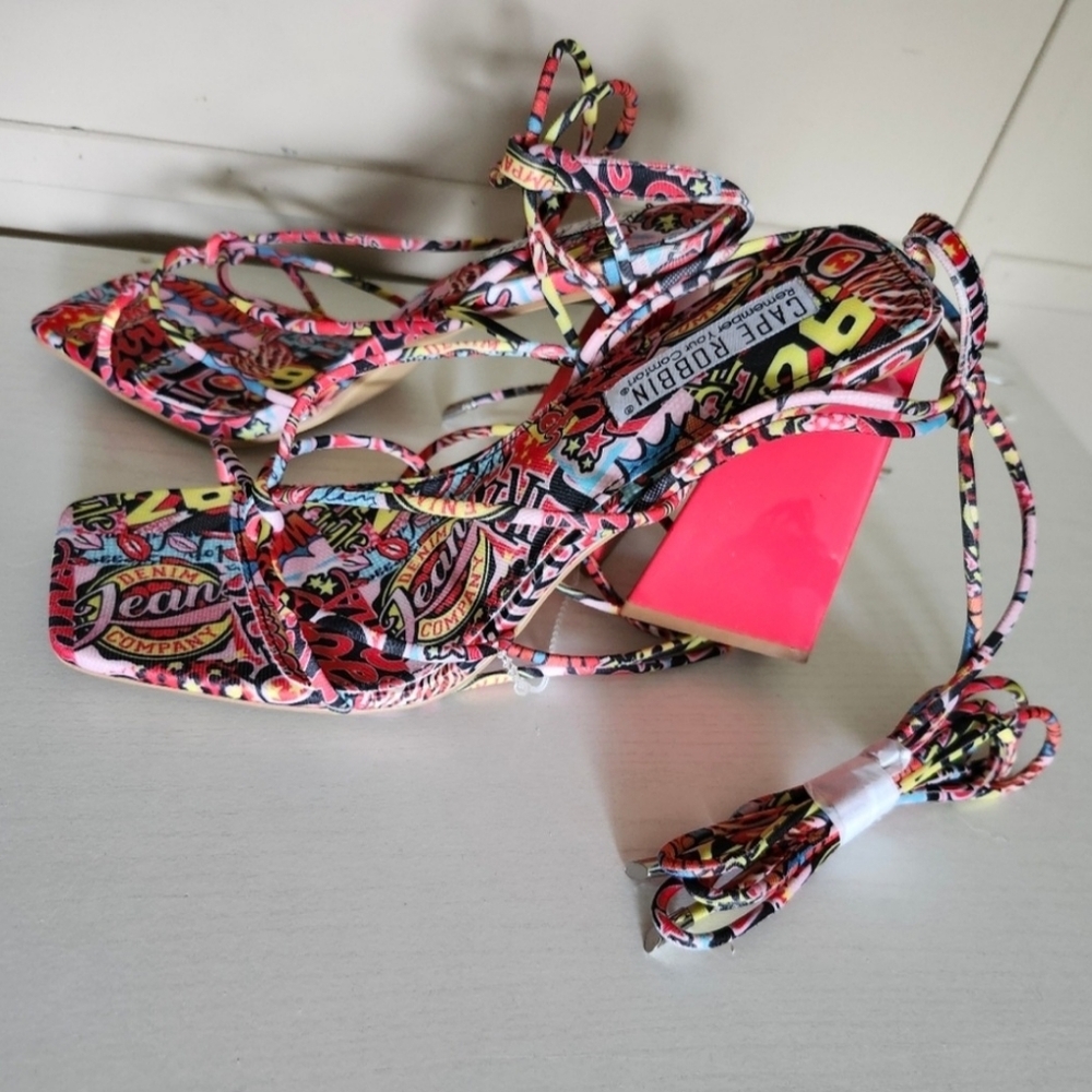 Cape Robbin lace up tempo heels - Picture 5 of 11